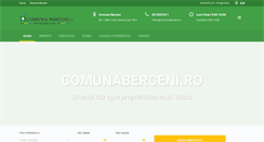 Desktop Screenshot of comunaberceni.ro